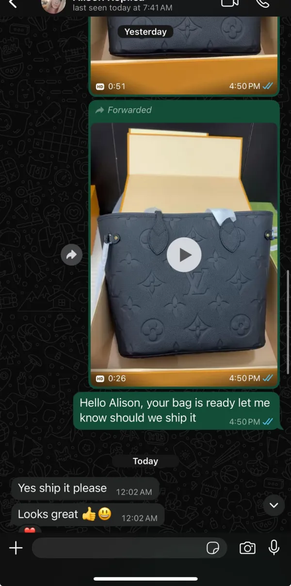 WhatsApp customer service