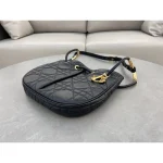 Black Cannage Bucket Bag