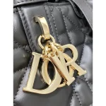 Black Cannage Large Tote