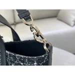 Black Cannage Shopping Tote