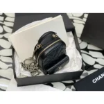 Black Caviar Quilted Backpack