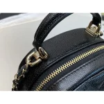 Black Caviar Quilted Backpack