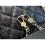 Black Caviar Quilted Backpack