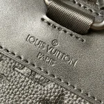 Black Embossed Men’s Backpack