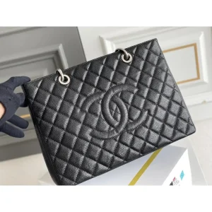 Black Grand Shopping Tote