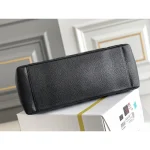 Black Grand Shopping Tote