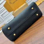 Black Leather Large Tote