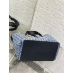 Blue Oblique Monogram Tote with Pouch