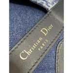 Blue Oblique Monogram Tote with Pouch