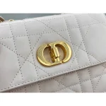 Blush Cannage Caro Flap Bag