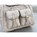 Blush Cannage Quilted Backpack