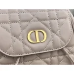 Blush Cannage Quilted Backpack