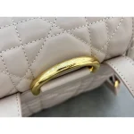 Blush Cannage Quilted Backpack