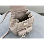 Blush Cannage Quilted Backpack