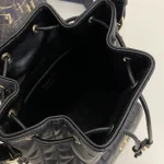 Cannage-Bucket-Bag-Black