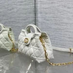 Cannage-Caro-Bag-White