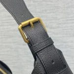 Cannage-Leather-Hobo-Black