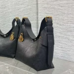 Cannage-Leather-Hobo-Black