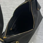 Cannage-Leather-Hobo-Black