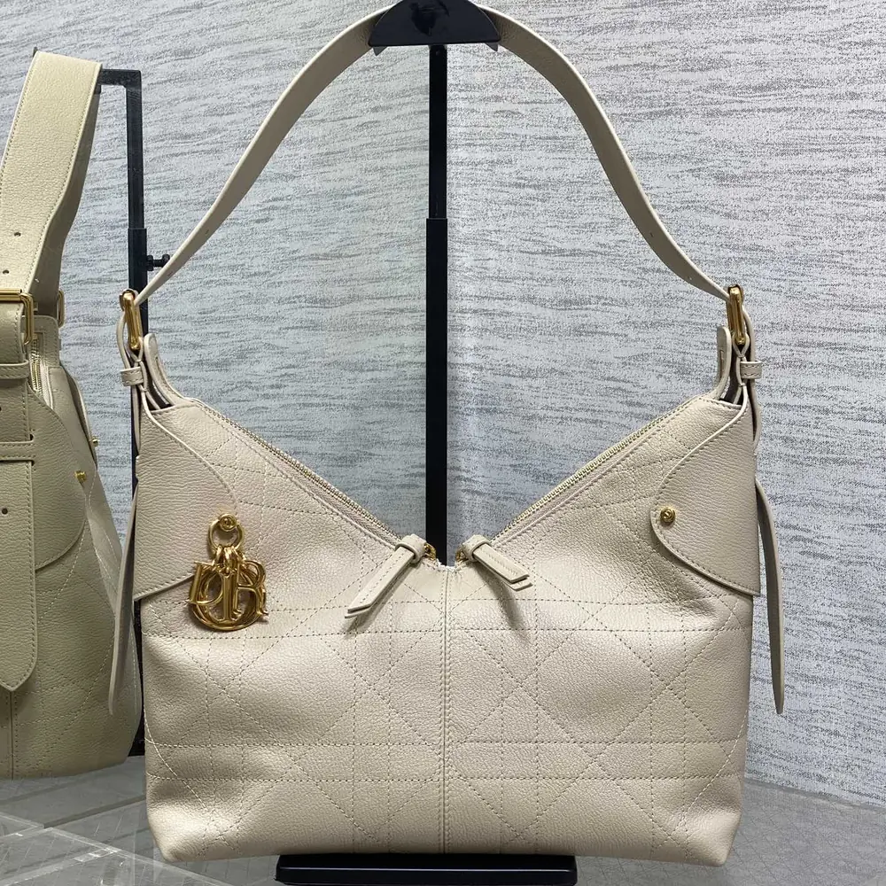 Cannage-Leather-Hobo-Ivory