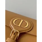 Caramel Half-Moon CD Flap Bag