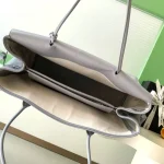 Caviar-Top-Handle-Bag-Grey