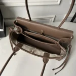 Caviar-Top-Handle-Bag-Taupe