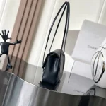 Caviar-Top-Handle-Flap-Black