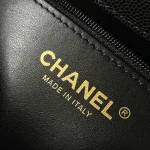 Caviar-Top-Handle-Flap-Black