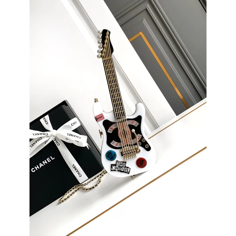 Coco Guitar-Shaped Novelty Bag