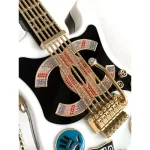 Coco Guitar-Shaped Novelty Bag