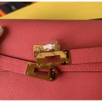 Coral Slim Wallet on Strap