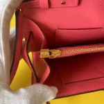 Coral Slim Wallet on Strap