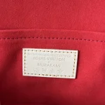 Cream Cherry-Print Shell Bag