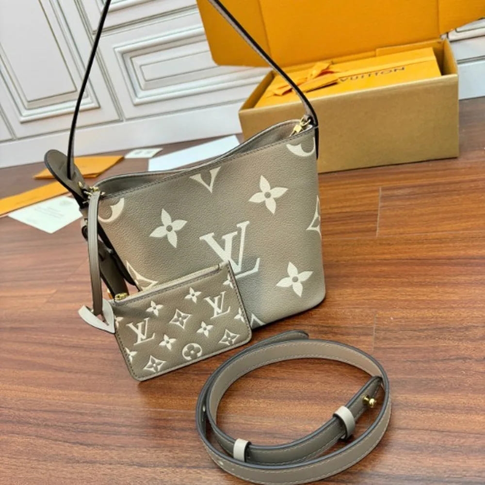Cream Print Flap Crossbody