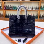 Crocodile-Birkin-Blue
