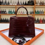 Crocodile-Kelly-Bordeaux