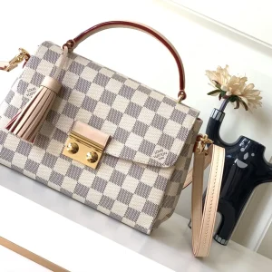 Damier-Azur-Top-Handle-Bag-Cream