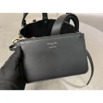 Dark Tweed Cannage Tote