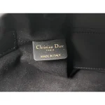 Dark Tweed Cannage Tote