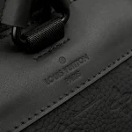 Embossed-Leather-Backpack-Black