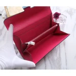 Fuchsia H-Clasp Long Wallet