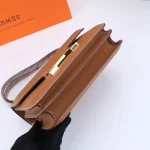 Gold H-Clasp Flap Bag