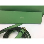 Green Mini Top-Handle Flap Bag