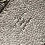 Greige Soft-Leather Chain Handbag