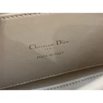 Ivory CD-Clasp Top-Handle Bag