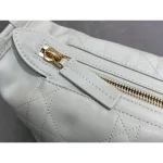 Ivory Cannage Hobo Bag