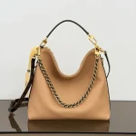 Leather-Chain-Hobo-Caramel