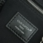Leather-Chain-Soft-Bag-Black