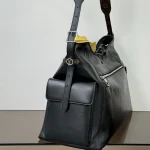 Leather-Hobo-Black
